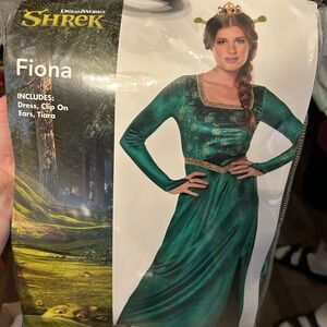 Shrek and Fiona costume with extra ogre ears